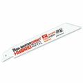 Morse Master Cobalt Reciprocating Saw Blade, 12 in L, 3/4 in W, 0.05 in Thickness, 8/12 TPI, Bi-Metal Cutt RB1250812T05